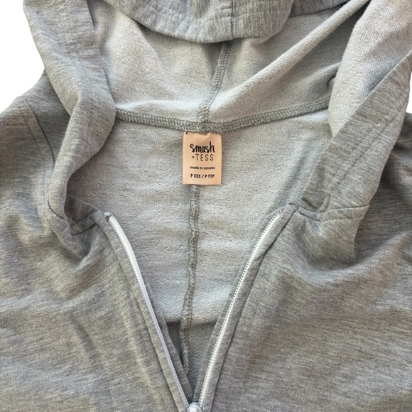 Smash + Tess Romper Women's Size XX Small Jilly Jogger In Grey Onsie - Picture 4 of 6